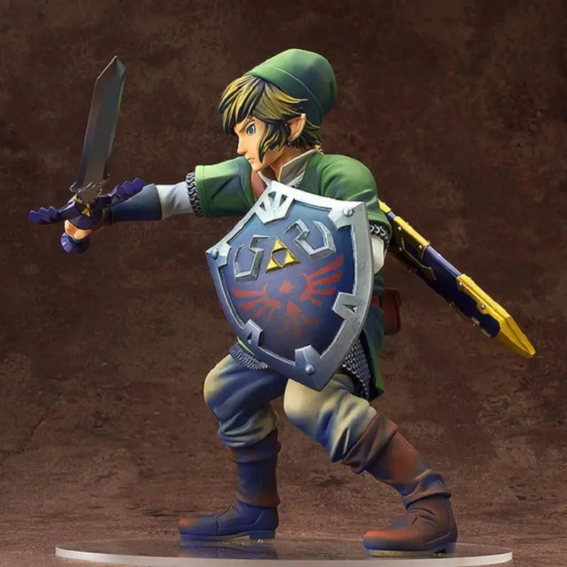 20cm Zelda Anime Figure Skyward Link 1/7 Manga Statue Figurines PVC Action Figure Collectible Model Toys Doll Christmas Gift