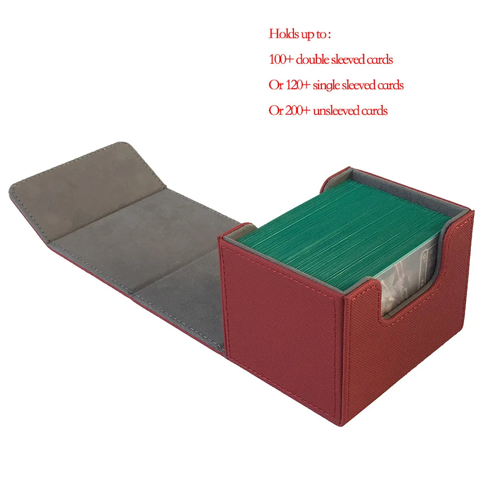 AEGIS GUARDIAN Side Loading Card Box Deck Case Mtg Yugioh Card Binder: 100+ Deck Box