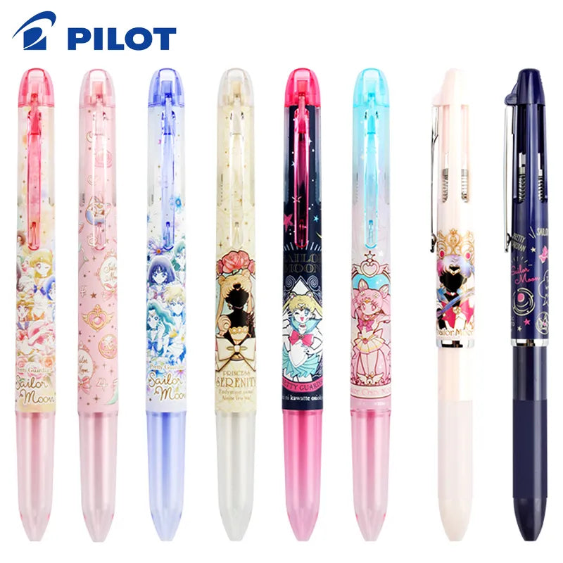 Bolígrafo multifuncional COLETO de piloto de Japón, carcasa de Sailor Moon, LHKRF-10C4 de recarga restringida del 25 ° aniversario, 1 Uds.