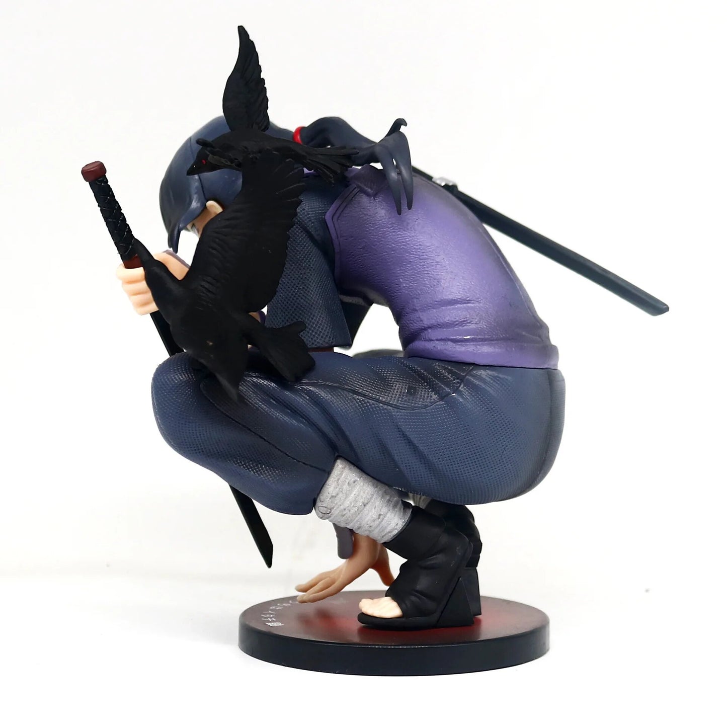 Figura de Naruto Shippuden, estatua de cuervo Uchiha Itachi, figura de acción de PVC, juguetes de Anime, figura coleccionable de Naruto Uchiha Itachi