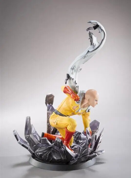 24cm ONE PUNCH MAN Saitama Anime figura de acción de dibujos animados juguetes de PVC figuras de coleccionismo para regalos de amigos