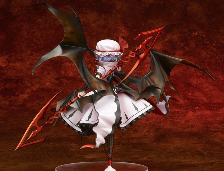 22cm Touhou Project Remilia Scarlet Anime Action Figure PVC Collection Model toys brinquedos for christmas gift