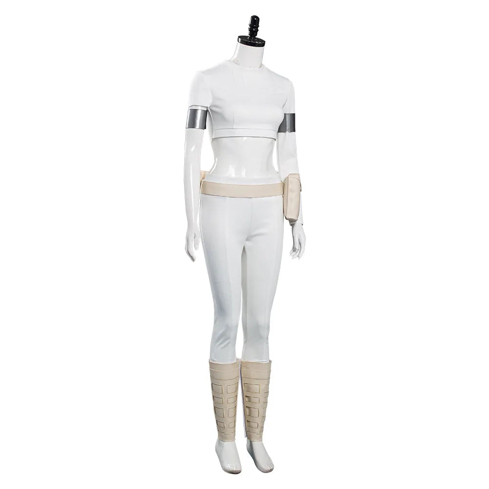 Disfraz de Padme Amidala para adultos, mujeres, niños, traje de Carnaval de Halloween