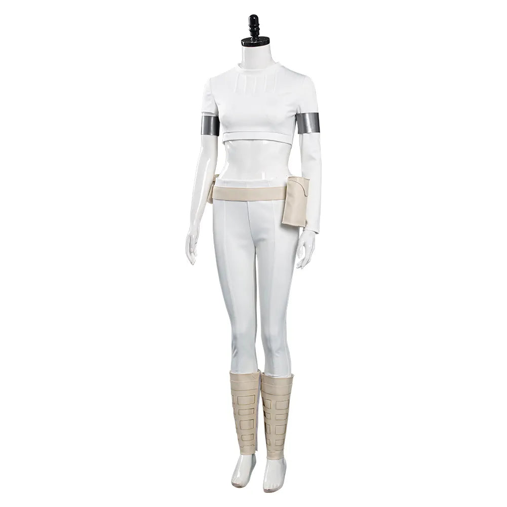 Disfraz de Padme Amidala para adultos, mujeres, niños, traje de Carnaval de Halloween