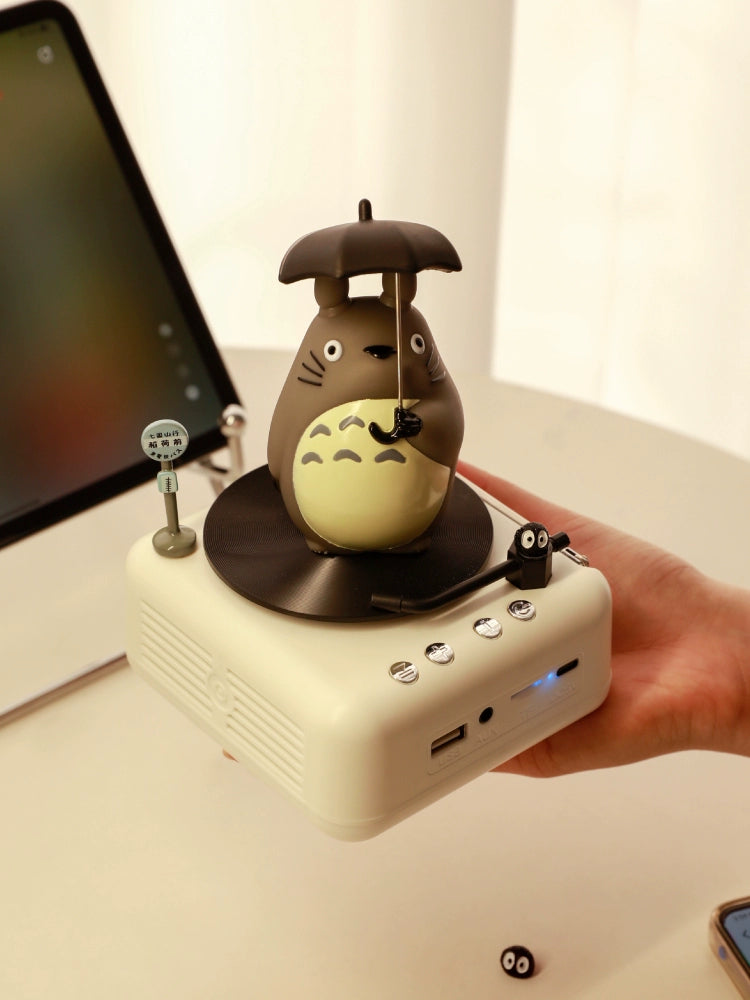 Totoro Regalo de Cumpleaños Altavoz Bluetooth Creativo Práctico Compañero Regalo Decoración Niños y Niñas Amigos Novias Regalo Navidad