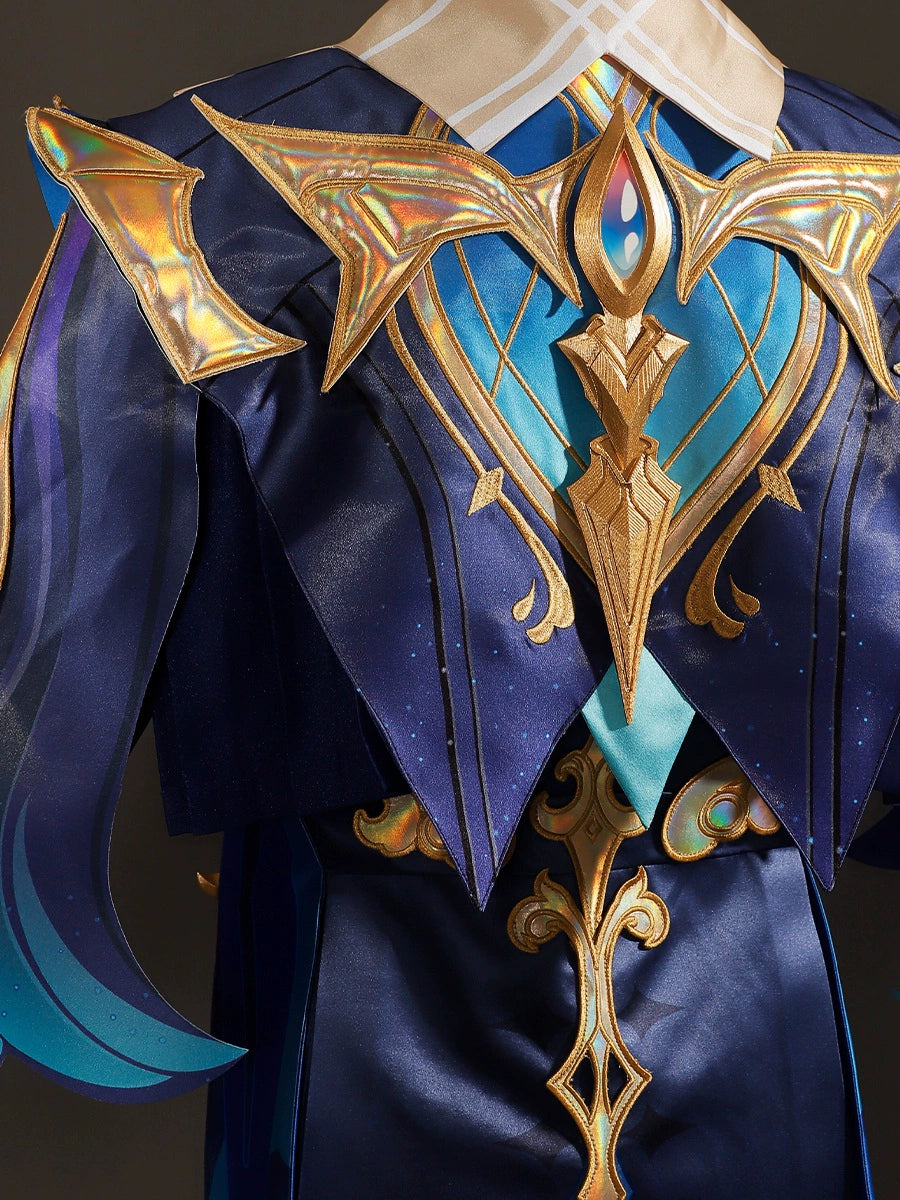 Yuan Yiyuan Dios Cos Disfraz Juez Navilette Cosplay Anime Juego Ropa Conjunto Completo