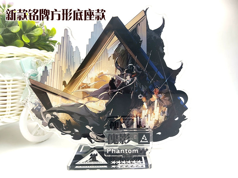 Letrero de pie acrílico del Arca del mañana Shihuai Yanneng Angel Chen Sir Kelxi Anime adornos periféricos para juegos móviles