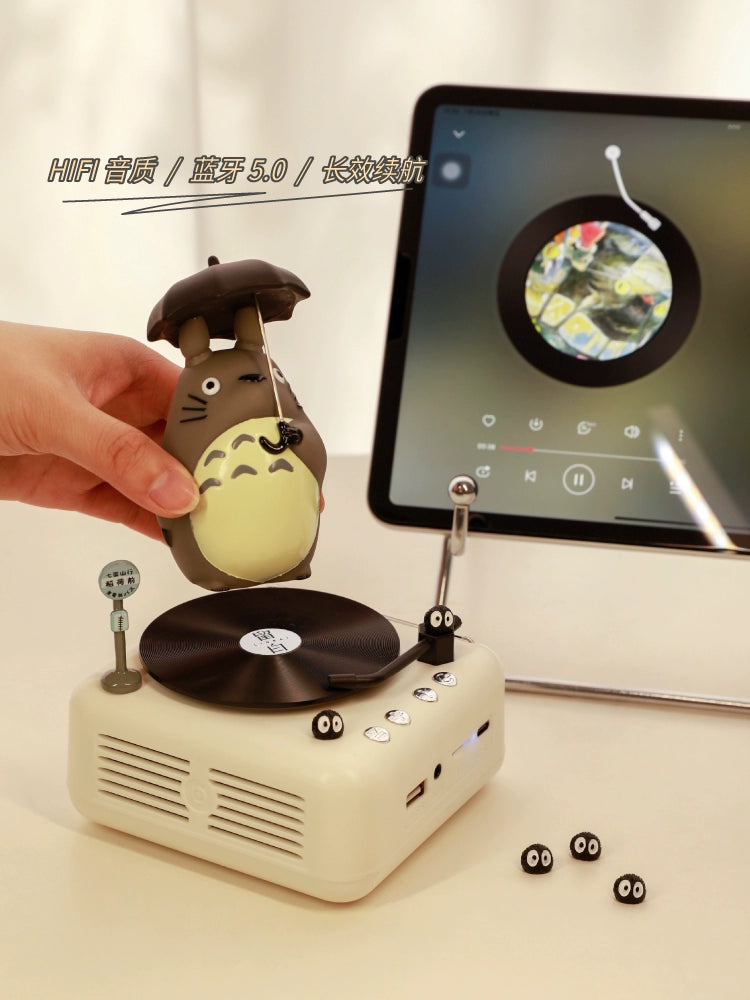 Totoro Regalo de Cumpleaños Altavoz Bluetooth Creativo Práctico Compañero Regalo Decoración Niños y Niñas Amigos Novias Regalo Navidad
