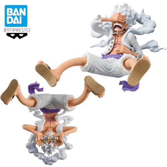 In Stock Original Banpresto King of Artist Koa Gear 5 Sun God Nika Monkey D Luffy One Piece Anime Figure Model Genuine Boxed Toy