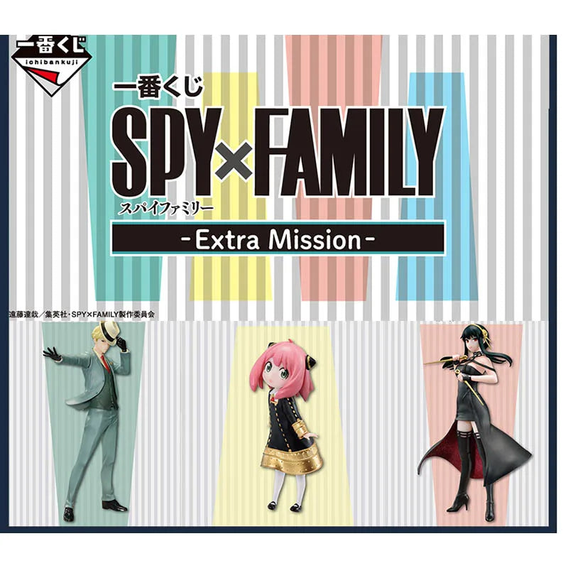 SPY×FAMILY Ichiban Extra Mission Twilight Yor Forger Anya Forger Anime Figure Model Collecile Action Toys