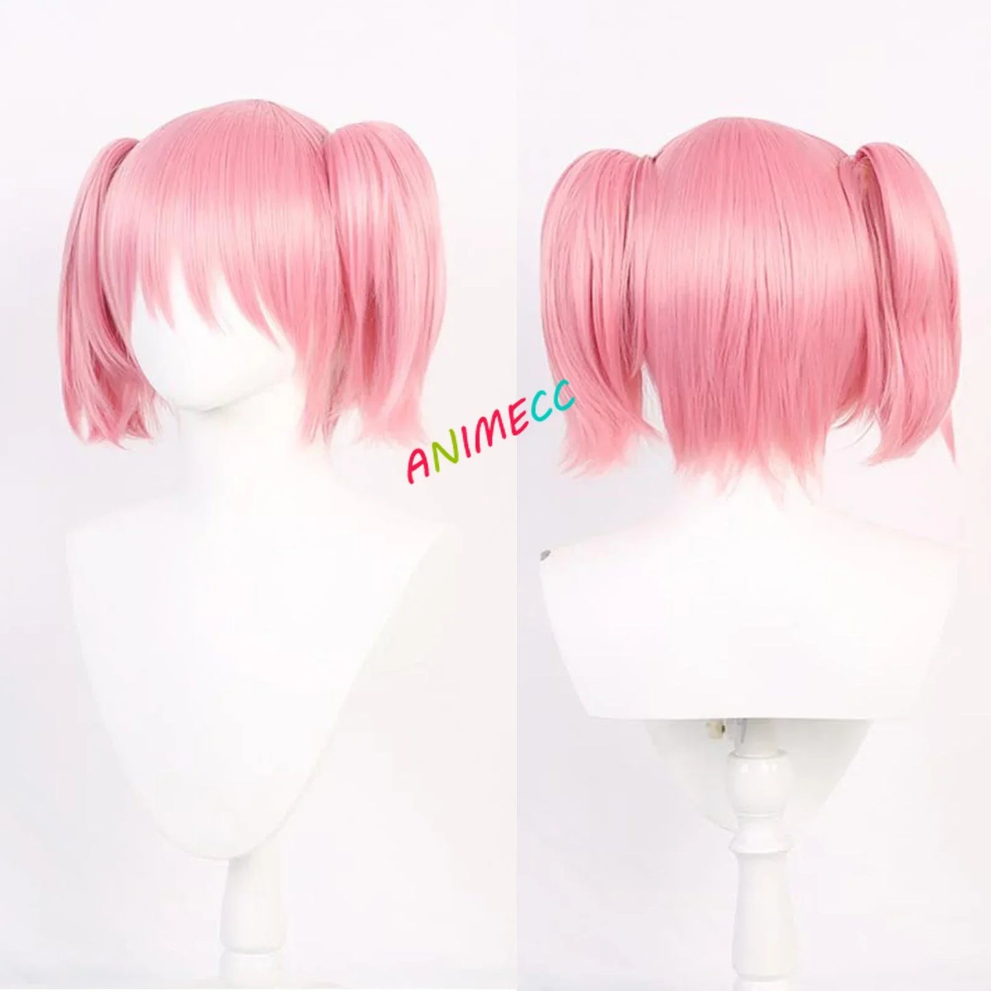 ANIMECC in Stock XS-2XL Kaname Madoka Cosplay Combats Costume Wig Anime Madoka Magica Halloween Party Outfits for Women