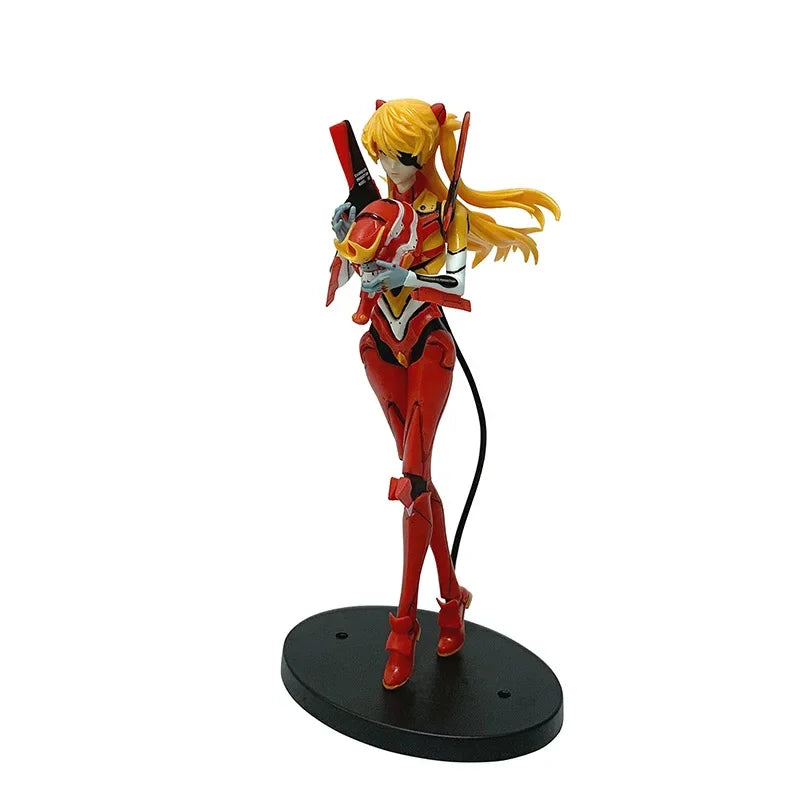 22cm Neon Genesis Evangelion EVA theatrical version No. 2 figure mecha Asuka langrey anime model ornament doll pvc toys