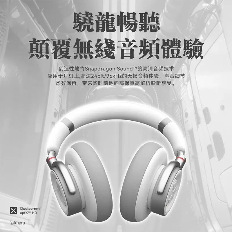 Cartoon Anime Neon Genesis Evangelion EVA Head mounted Bluetooth Earphones Wireless Noise Reduction Full Ear Pack Christmas Gift