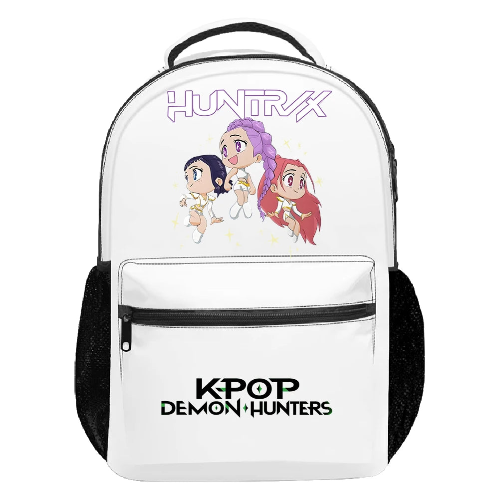 KPop Demon Hunters As Seen On Huntrix World Tour Backpack Women Men Rucksack Unisex Travel Bag Packsack Casual Daypack