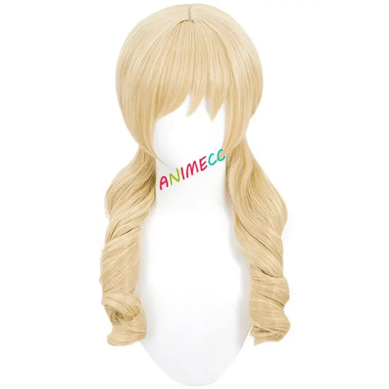 ANIMECC in Stock XS-3XL Tomoe Mami Cosplay Puella Magi Madoka Magica Combats Wig Hat Anime Halloween Party Uniform for Women