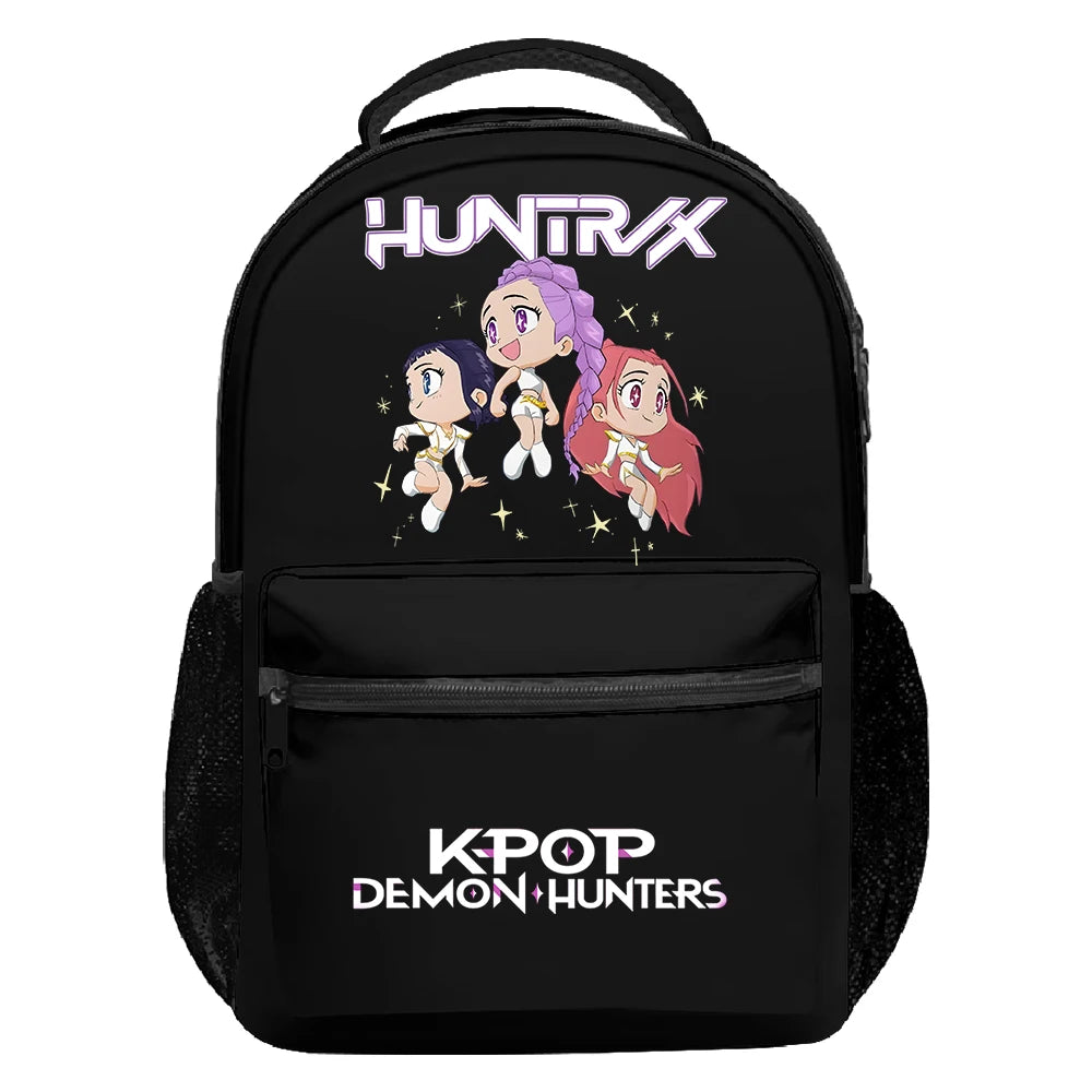 KPop Demon Hunters As Seen On Huntrix World Tour Backpack Women Men Rucksack Unisex Travel Bag Packsack Casual Daypack