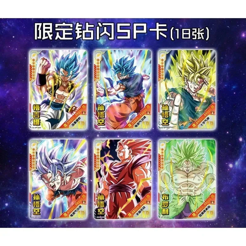 anime card store cards Dragon Ball Booster Card Box Trading card game Super Saiyan Son Goku Anime Characters Collection Toy