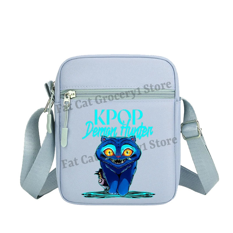 Kpop Demon Hunter Shoulder Bag Kawaii Rumi Mira Zoey Crossbody Bags Girls Outdoor Sport Messenger Pouch Women Travel Purse Gift