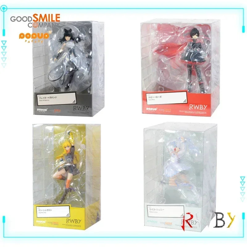 GSC Original Genuine RWBY Ruby Rose Weiss Schnee Blake Belladonna Yang Xiao Long  Pop Up Parade Anime Girl Model Toy Figure Gift