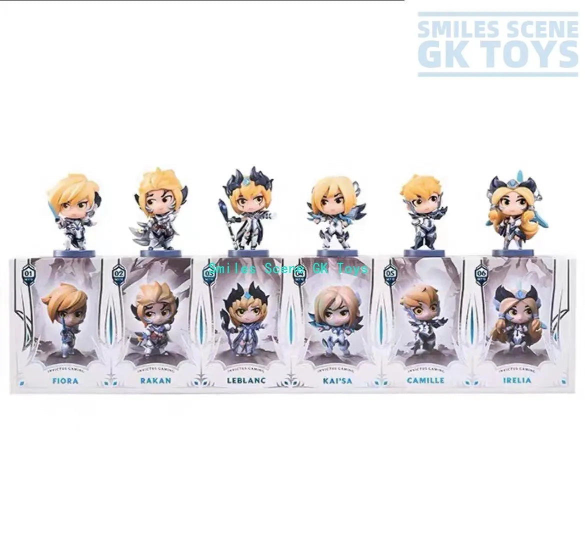 In Stock 100% Orginal All League of Legends Character Figures S12 Professional League Limited IG Teams Full Set ZOE K/DA LULU