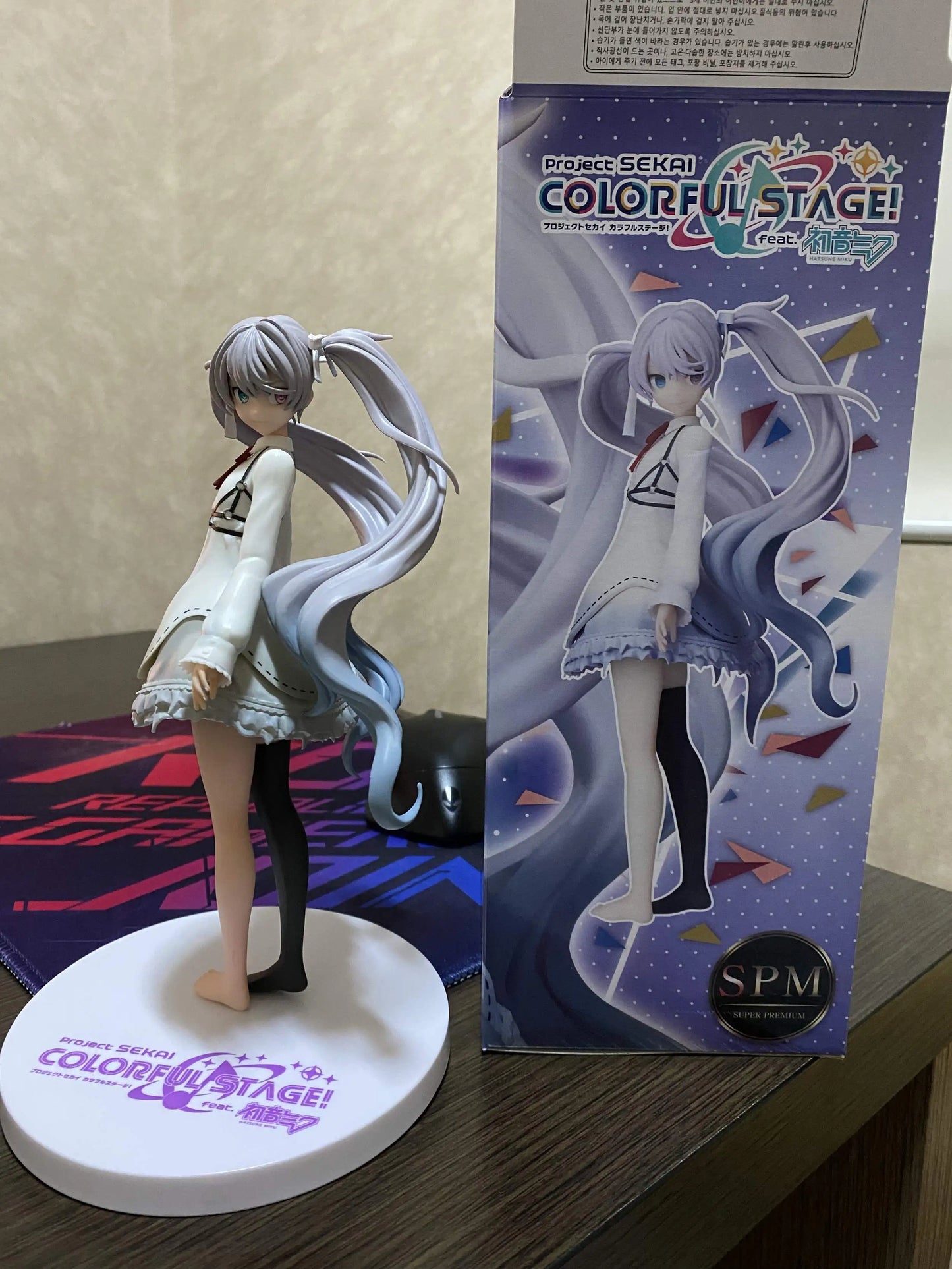 21cm Anime Figure Sega Vocaloid Hatsune Miku Uninhabited World Action Figure Model Toys Decoration Doll Originalbirthday Present