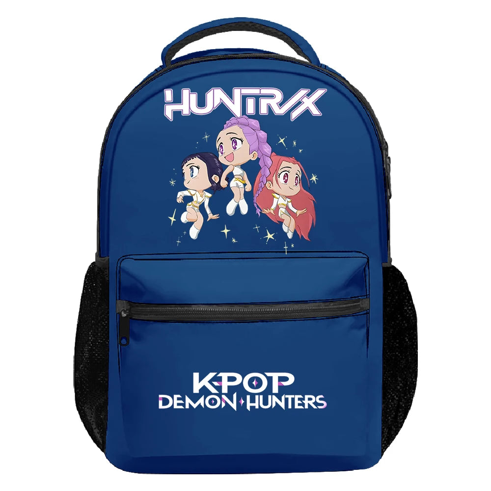 KPop Demon Hunters As Seen On Huntrix World Tour Backpack Women Men Rucksack Unisex Travel Bag Packsack Casual Daypack