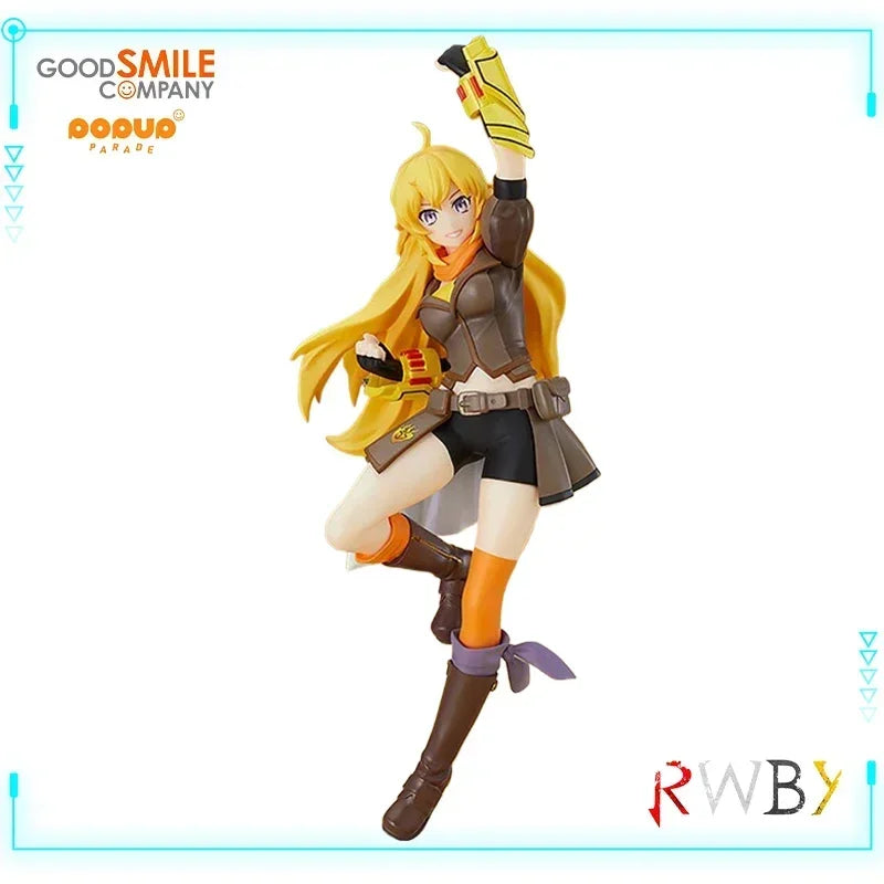 GSC Original Genuine RWBY Ruby Rose Weiss Schnee Blake Belladonna Yang Xiao Long  Pop Up Parade Anime Girl Model Toy Figure Gift