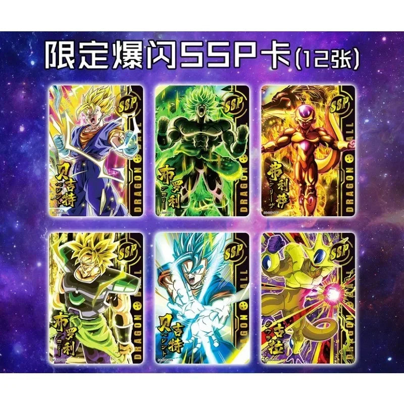 anime card store cards Dragon Ball Booster Card Box Trading card game Super Saiyan Son Goku Anime Characters Collection Toy