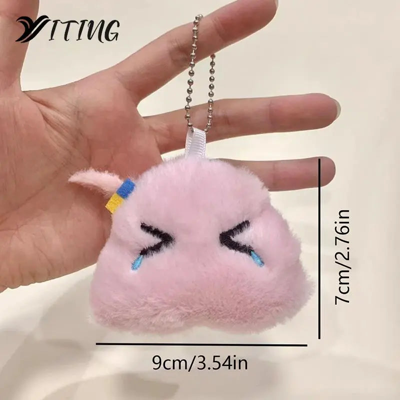 Bocchi The Rock-artículos de Anime, muñeca Kawaii, Goto Hitori, imagen de personaje, colgante de dibujos animados de peluche rosa, regalo ornamental, juguete con chirrido