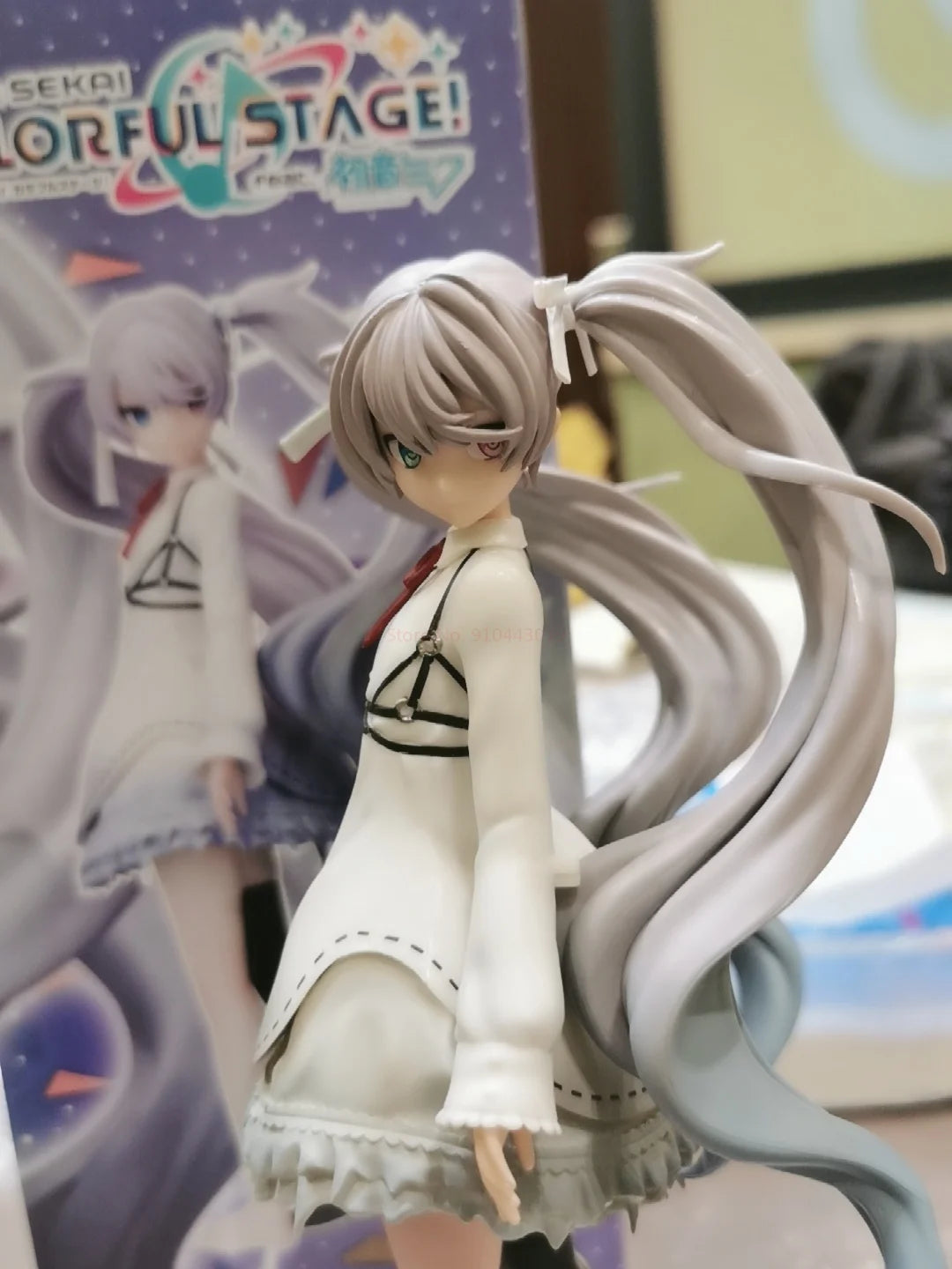 21cm Anime Figure Sega Vocaloid Hatsune Miku Uninhabited World Action Figure Model Toys Decoration Doll Originalbirthday Present