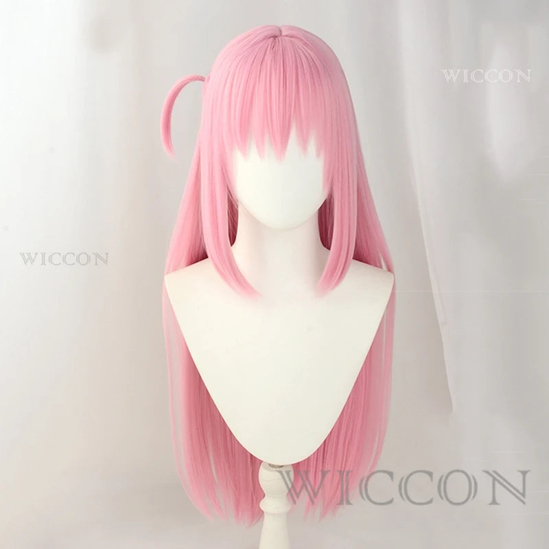 Gotou Hitori Cosplay Bocchi The Rock Gotou Hitori Cosplay Costume JK Uniform Pink Jacket Skirt Wig Suit Halloween Anime Cosplay