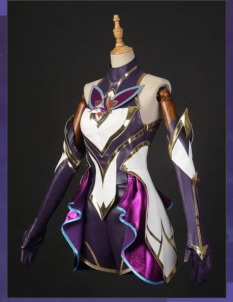 Star Guardian Akali Cosplay Game LOL SG Akali Cosplay Halloween Costume K/DA Ahri/Kaisa/Xayah