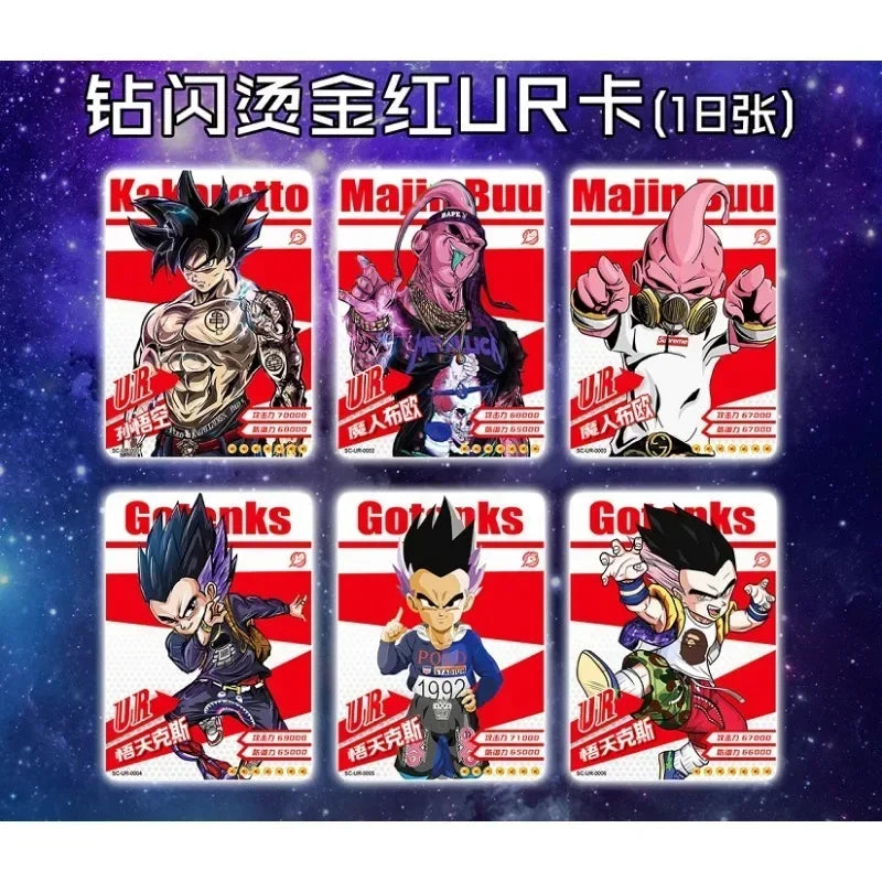 anime card store cards Dragon Ball Booster Card Box Trading card game Super Saiyan Son Goku Anime Characters Collection Toy