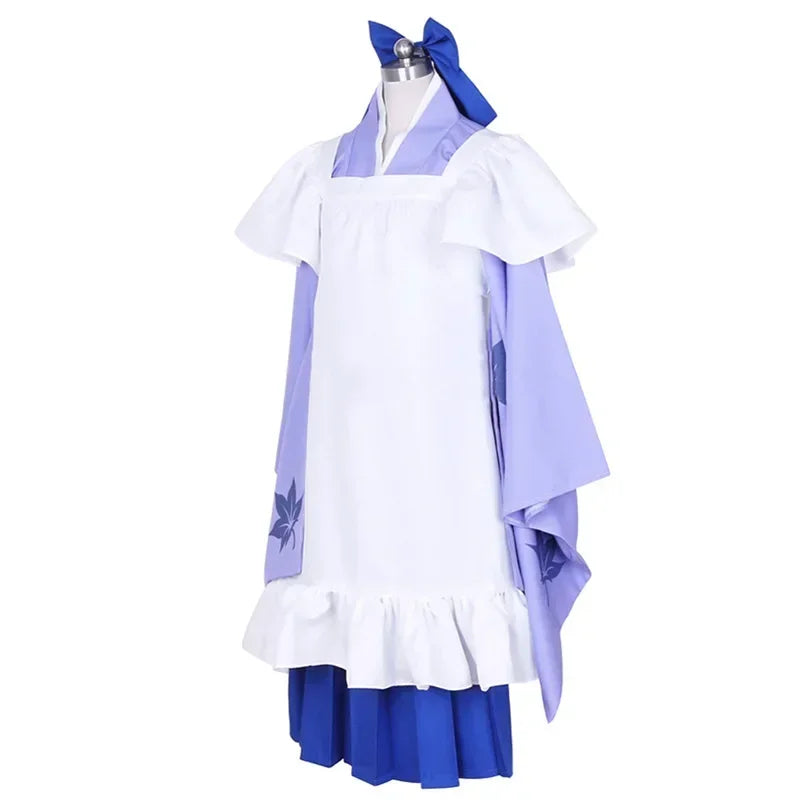 Vocaloid Megurine Luka Senbonzakura Cosplay Anime Costume Kimono Women Maid Uniform Halloween Two-dimensional Unisex Outfit