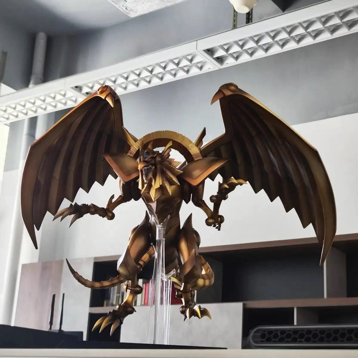 Kotobukiya Original Duel Monsters Genuine Large The Winged Dragon Of Ra Action Toys Manga Yugioh Statue Model Doll Collectible