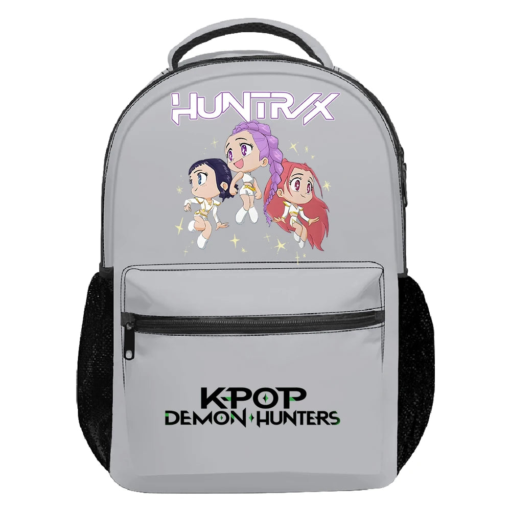 KPop Demon Hunters As Seen On Huntrix World Tour Backpack Women Men Rucksack Unisex Travel Bag Packsack Casual Daypack