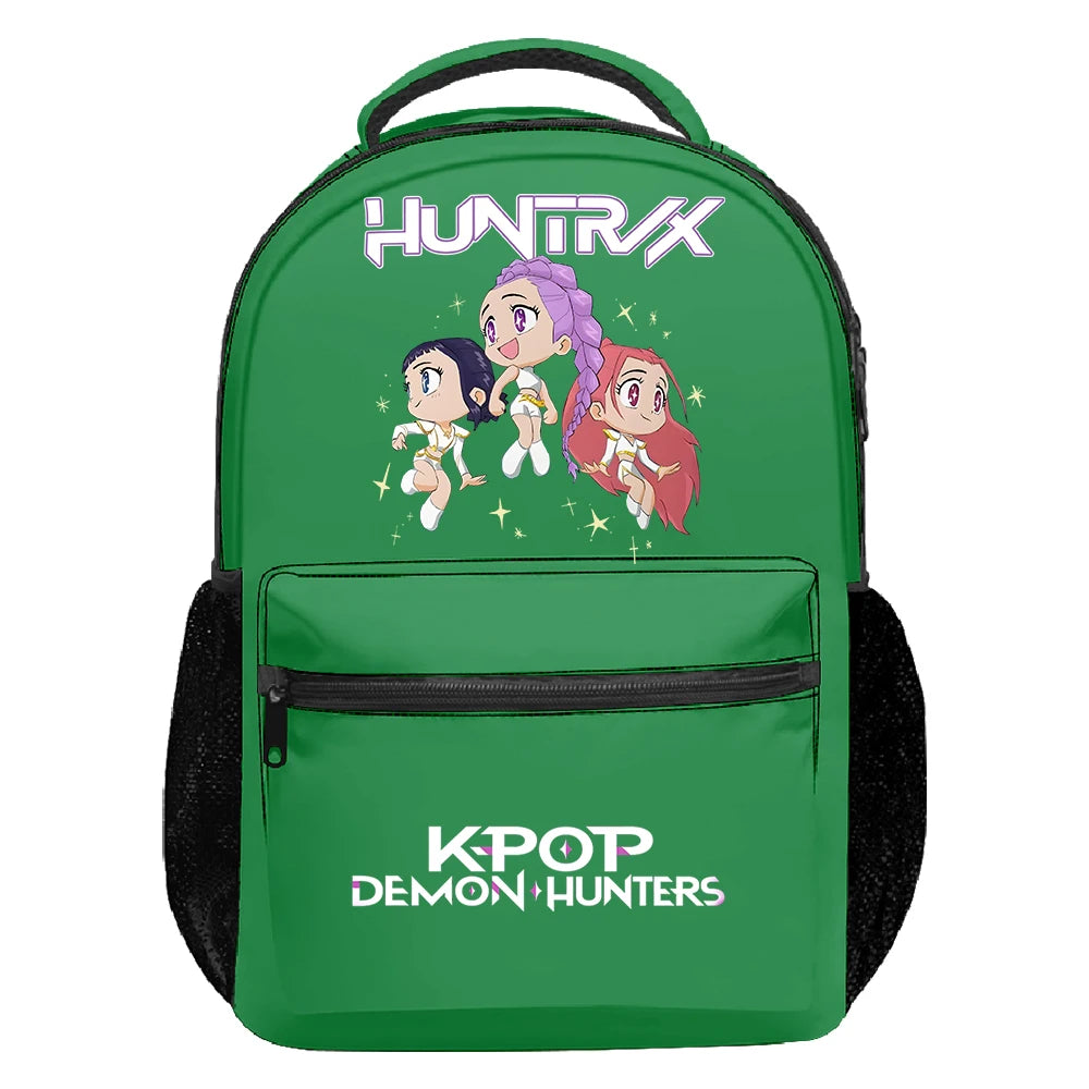 KPop Demon Hunters As Seen On Huntrix World Tour Backpack Women Men Rucksack Unisex Travel Bag Packsack Casual Daypack