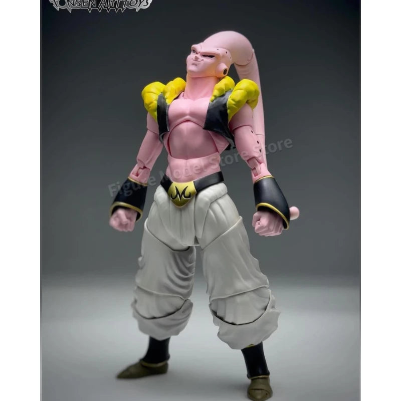 Tonsenarttoys Dragon Ball S.H.Figuarts SHF Cunning Devourer Majin Buu Custom Headsculpt Set Anime Action Figures Toys Collector