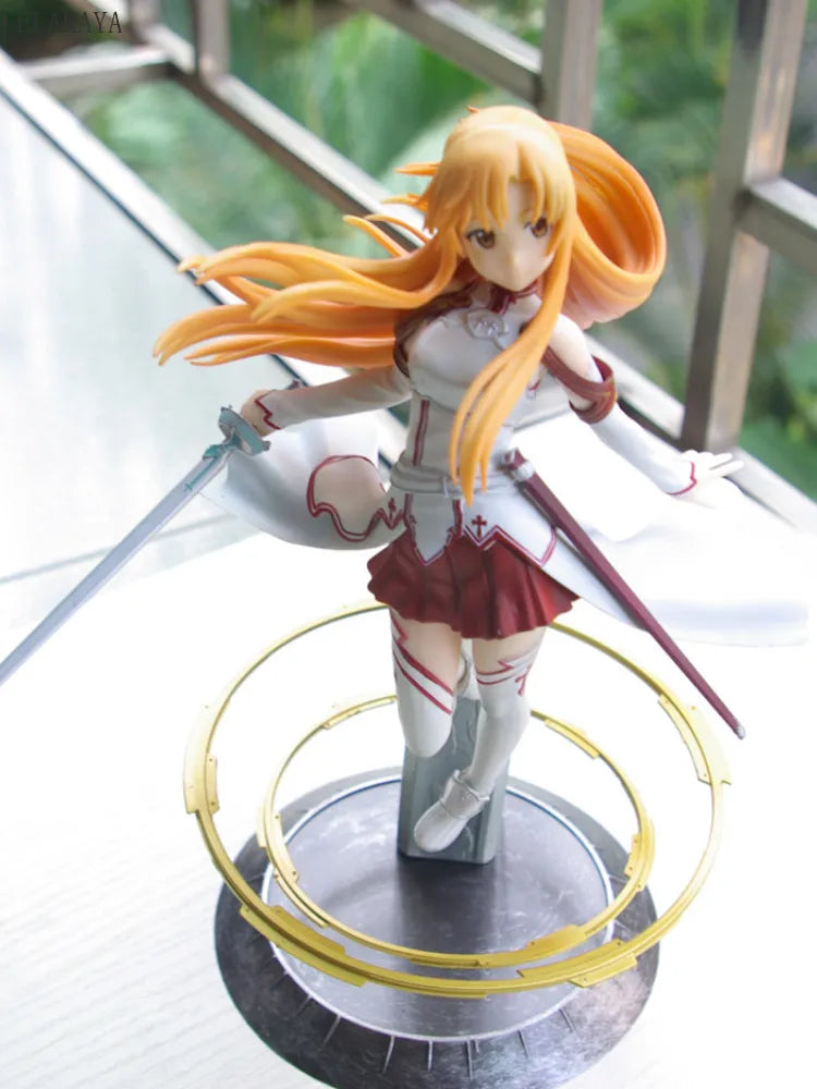 21cm Anime japonés KOTOBUKIYA ASUNA Aincrad 1/8 figura de acción pintada de PVC SWORD ART ONLINE SAO juguetes de modelos coleccionables regalo