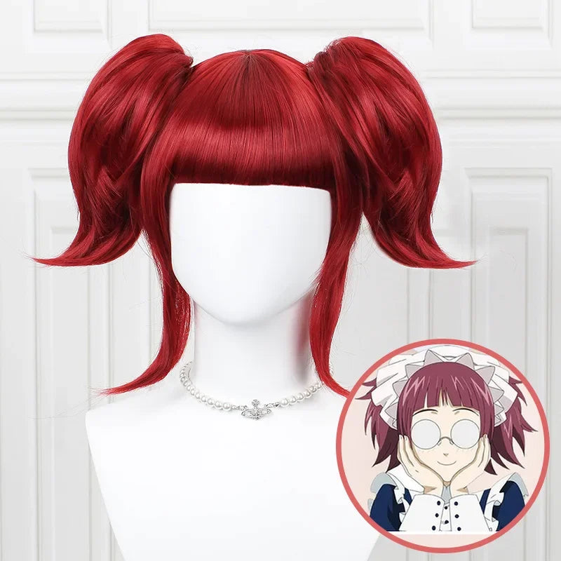 Japanese Anime Black Butler Maid Kuroshitsuji Mey Rin Maid Costume Woman Cosplay Costumes Dress + Apron For Halloween Party