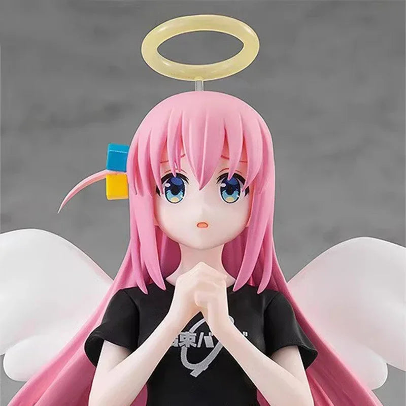Anime Dolls Bocchi The Rock Manga Figurine Angel Gotoh Hitori Figure Kawaii Girls Model PVC Collection Decoration Room Toys Gift