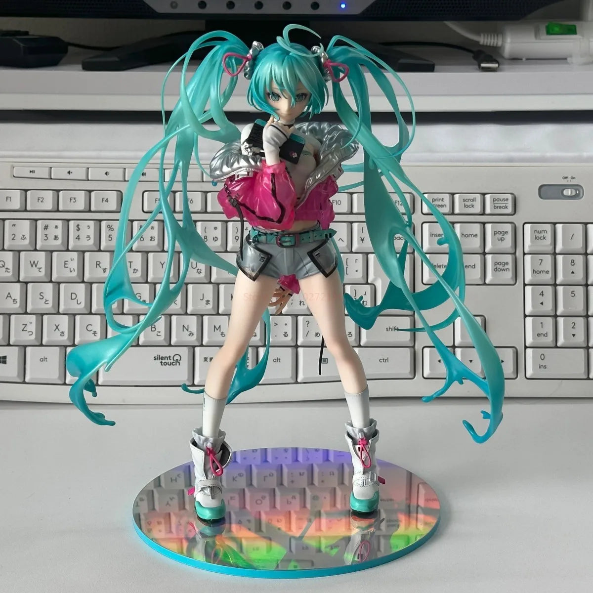 Original Good Smile Vocaloid Hatsune Miku Solwa 25cm Figure Anime Action Figurine Model Toys Festival Gift Stock
