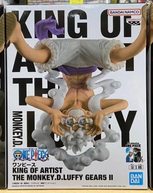 In Stock Original Banpresto King of Artist Koa Gear 5 Sun God Nika Monkey D Luffy One Piece Anime Figure Model Genuine Boxed Toy