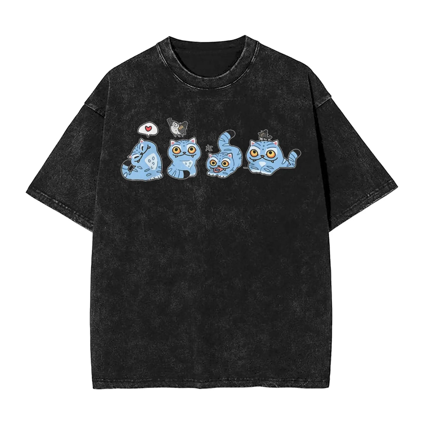 Kpop Demon Hunters Girl Dinner T-Shirt for Men Casual Pure Cotton Tees Crewneck Short Sleeve T Shirt Printing Clothing
