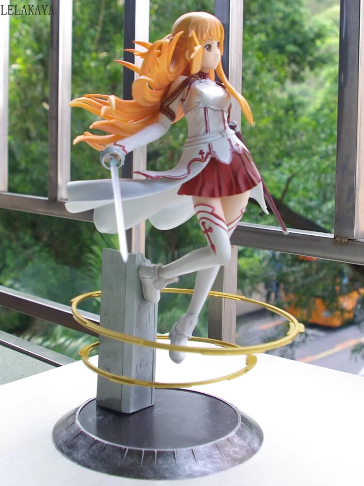 21cm Anime japonés KOTOBUKIYA ASUNA Aincrad 1/8 figura de acción pintada de PVC SWORD ART ONLINE SAO juguetes de modelos coleccionables regalo
