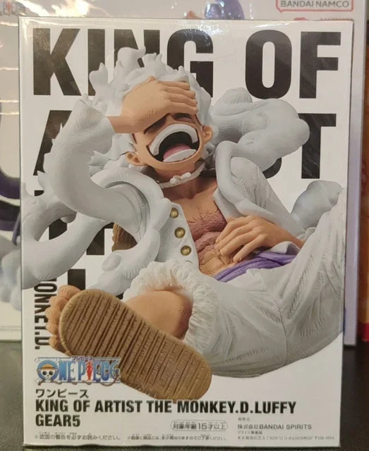 In Stock Original Banpresto King of Artist Koa Gear 5 Sun God Nika Monkey D Luffy One Piece Anime Figure Model Genuine Boxed Toy