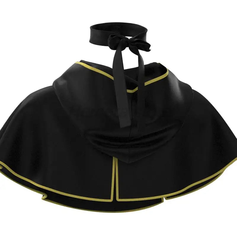 Black Clover Cape Cosplay Costume Shawl Suit Four-Leaf Clover Loose Cloak Combat Anime Version Clothes Everyday Wearable