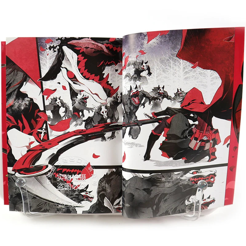 Manga RWBY Sanluo Shiro, Taiwan Version of Chinese Comic Book, Original Book, Traditional Chinese