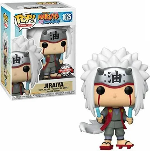 Funko POP Naruto Uzumaki as Nine Tails 1233# Jiraiya on Toad 73# Jiraiya 1025# Action Figure Model Toys for Children Birthday