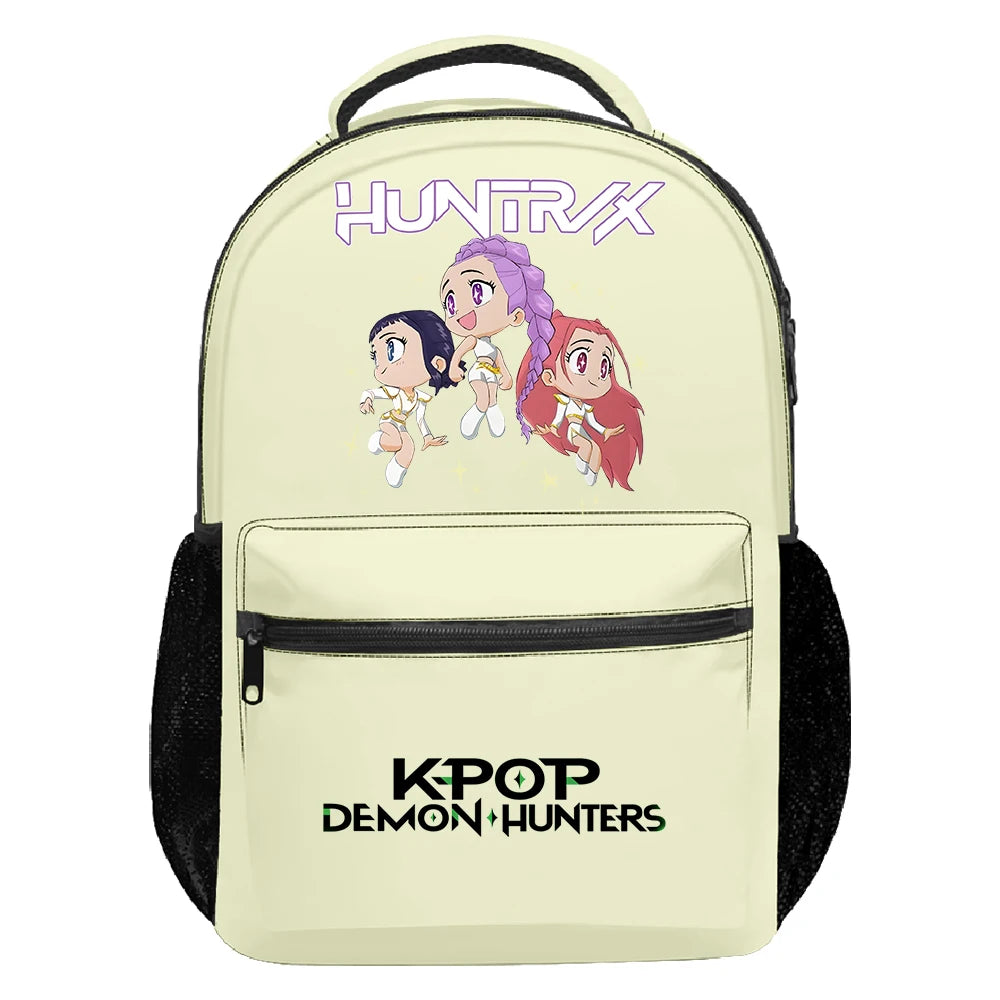 KPop Demon Hunters As Seen On Huntrix World Tour Backpack Women Men Rucksack Unisex Travel Bag Packsack Casual Daypack
